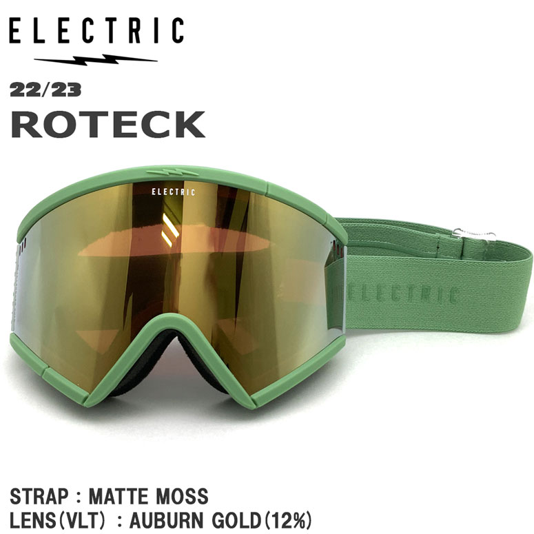 ゴーグル 22-23 ELECTRIC エレクトリク ROTECK MATTE MOSS