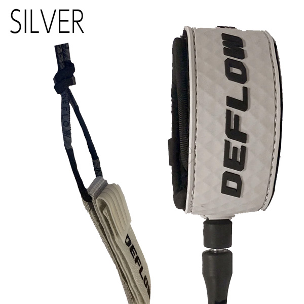 デフロウ リーシュコード DEFLOW PREMIUM PERFORMANCE LEASH 6ft COMP 6mm ショートボード用 サーフィン サーフボード | ブランド登録なし | 07