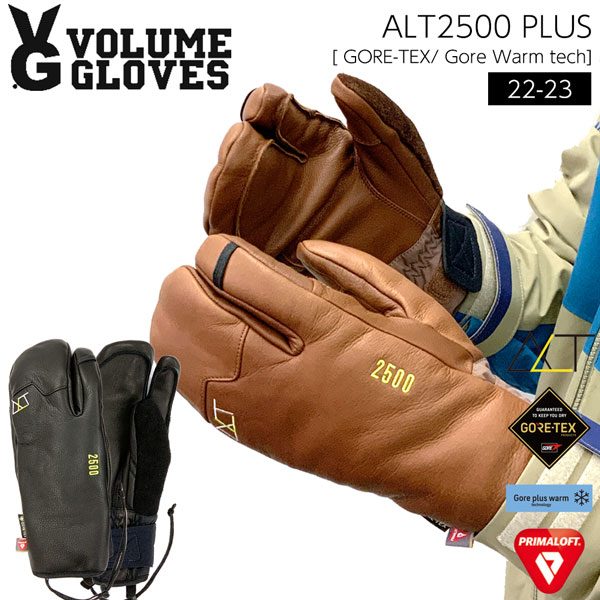 スノーボード スキー グローブ 22-23 VOLUME GLOVE ボリューム ALT 2500 PLUS エーエルティ2500プラス｜move-select