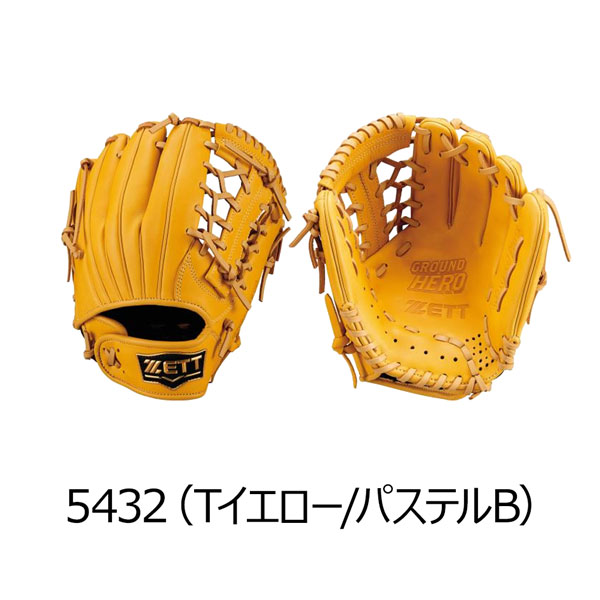 ZETT 軟式グローブ 黒/黄色 ゼット 軟式グローブ（色：イエロー系）｜グローブ｜野球