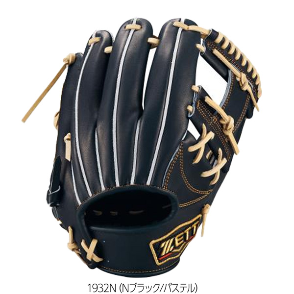 ゼット プロステ 硬式グラブ ZETT 硬式グラブ プロステイタス 2201 二塁手 遊撃手 今宮タイプ 限定品 | ゼット | 01