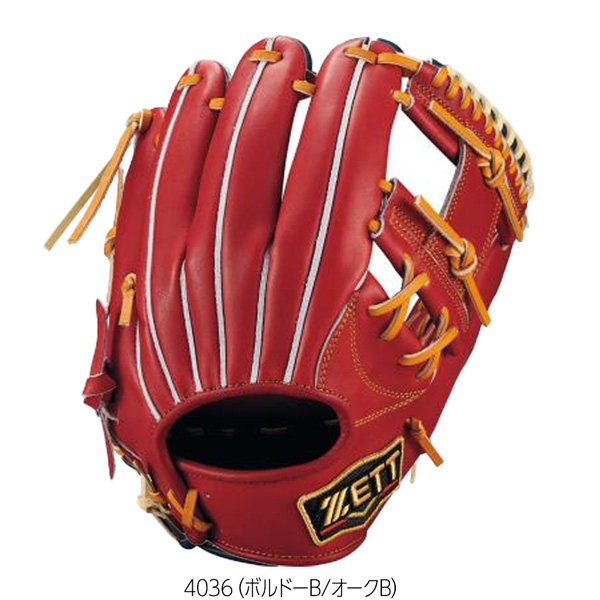 ゼット プロステ 硬式グラブ ZETT 硬式グラブ プロステイタス 2201 二塁手 遊撃手 今宮タイプ 限定品 | ゼット | 02