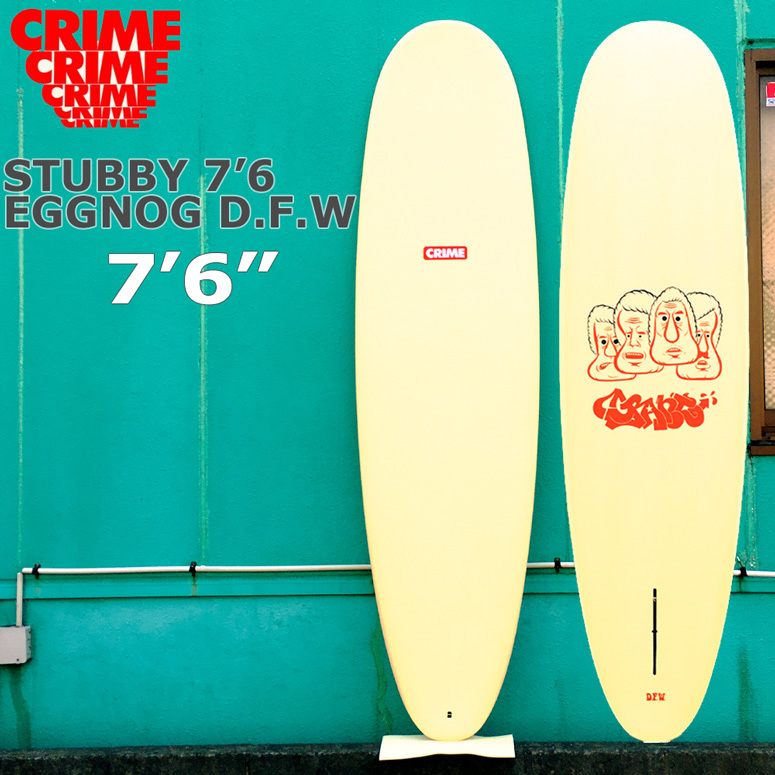 サーフボード ソフトボード 正規品 CRIME SOFTBOARDS STUBBY 7'6