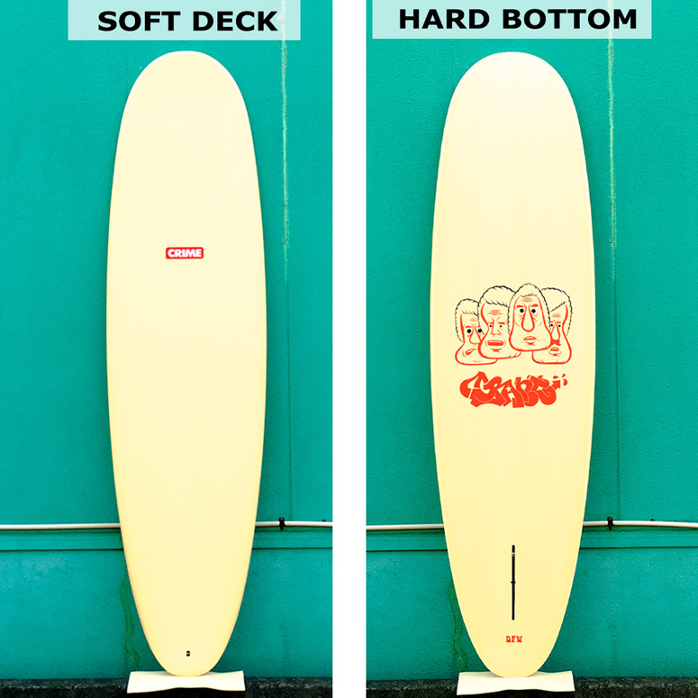 サーフボード ソフトボード 正規品 CRIME SOFTBOARDS STUBBY 7'6