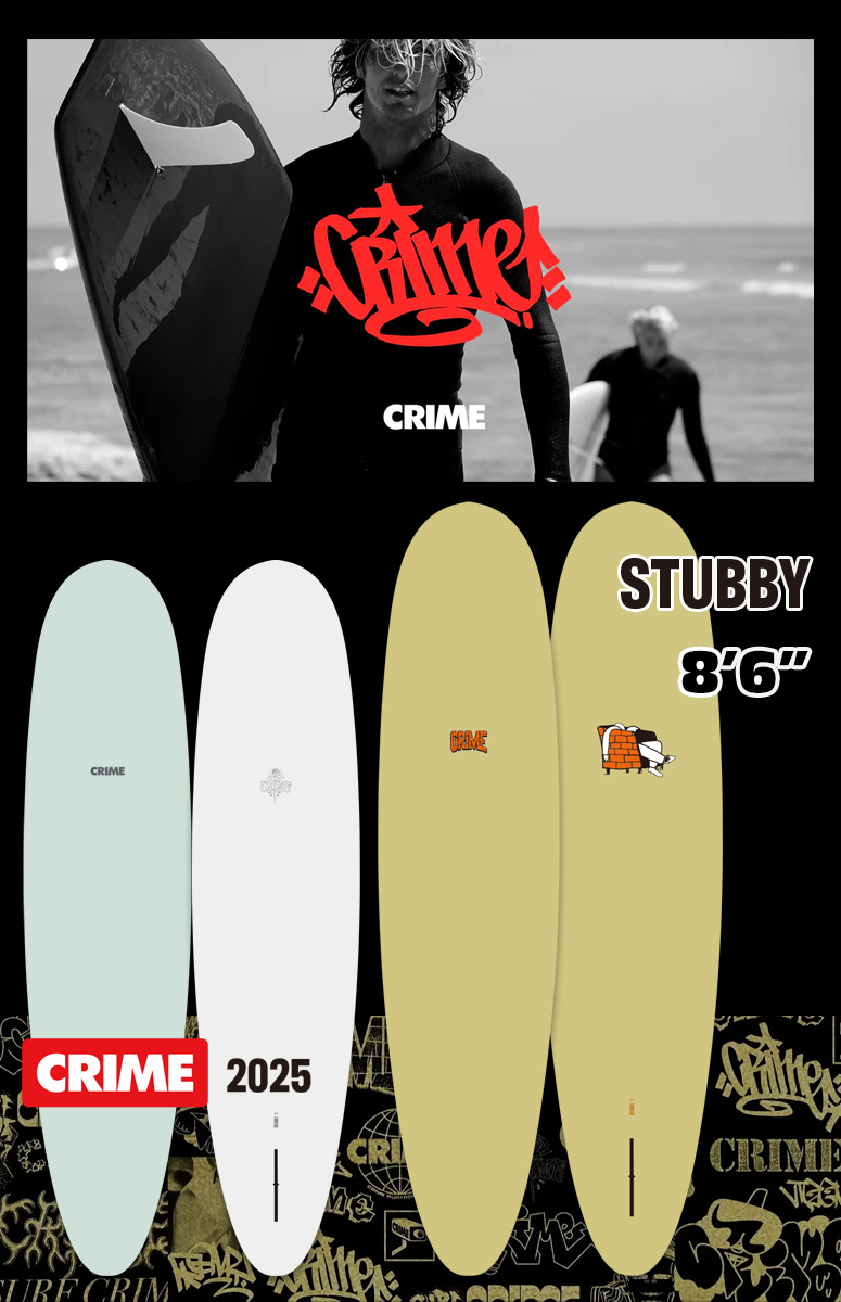 CRIME / STUBBY 8`6 OLD FORM | USED SURF×SURF MARKET
