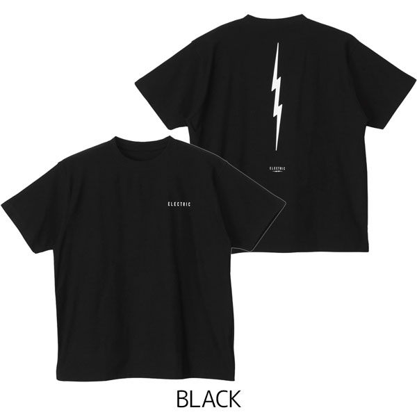 エレクトリック Tシャツ ELECTRIC VERTICAL VOLT DRY S/S TEE バーチカルボルトドライ Tシャツ UVカット 防蚊加工 吸水速乾 接触冷感 25SS メール便配送 | ELECTRIC | 01