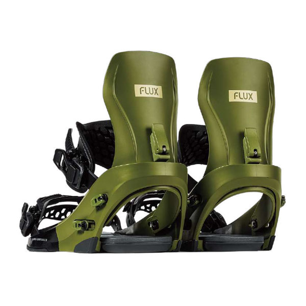 FLUX BINDINGS スノーボード用品（色：グリーン系）｜スポーツ