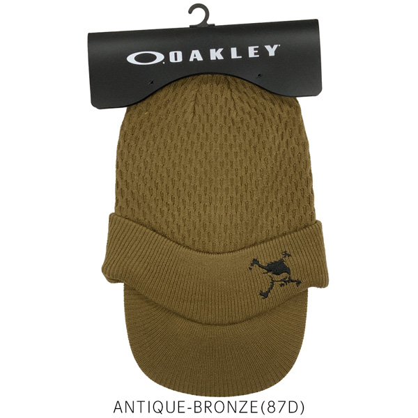 オークリー ゴルフ ビーニー OAKLEY SKULL BRIM BEANIE FA 25.0 ツバ付きニット帽 GOLF メール便配送 | OAKLEY | 03