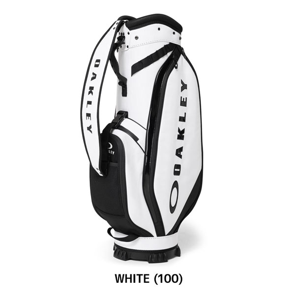 OAKLEY ホワイト キャディバッグ OAKLEY（オークリー） ゴルフ キャディ バッグ OAKLEY CADDIE BAG 19.0