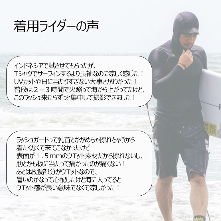 ラッシュガード　サーフィン　海　タッパー　Lordish Behavior SYNDICATE ローディッシュビヘイビア ラッシュガード 25
