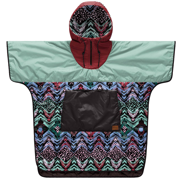 値下げ ポンチョ ランプル Rumpl ORIGINAL PUFFY PONCHO リバーシブル 防寒 フロントポケット収納 野外フェス スポーツ観戦 |  | 03