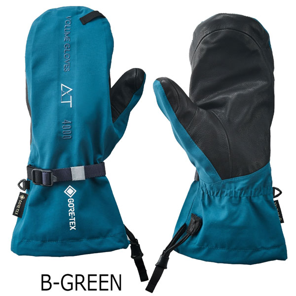 25-26 ボリュームグローブ エーエルティ4000ウルトラ VOLUME GLOVE ALT 4000 ULTRA スノーボード 手袋 25-26-GR-VLM ブラック Bグリーン オレンジ S M L |  | 03