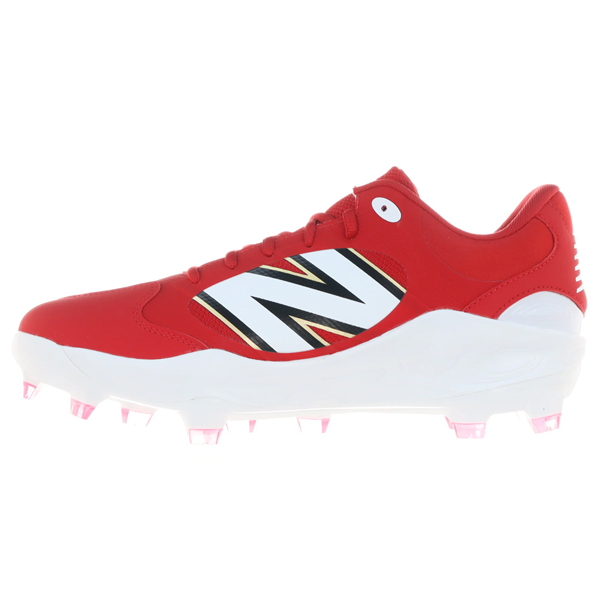 ニューバランス スパイク New Balance 野球 シューズ ポイントスパイク スタッドソール 一般用 3000V7 PU MOLDED ワイズ2E P革加工不可 | New Balance | 01