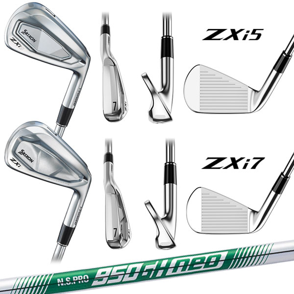 SRIXON スリクソン ZXi5とZXi7のコンボセット 6本セット(ZXi5-5I,6I,7I
