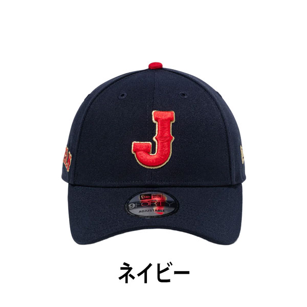 ニューエラ キャップ NEW ERA 9FORTY サムライジャパン Jロゴ サイドJAPAN ネイビー 帽子 | NEW ERA | 01