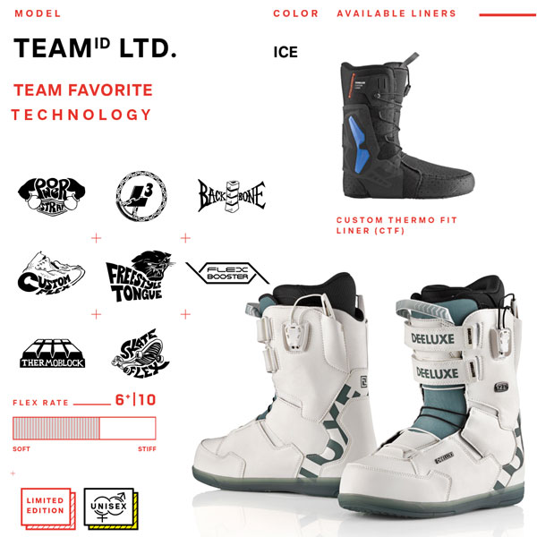 22-23 MODEL DEELUXE SNOWBOOTS ディーラックス-