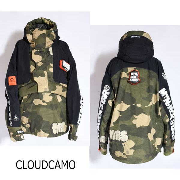 マウンテンロックスターカモフラージュ スポーツウェア 予約商品] 25-26 マウンテンロックスター ウェア Mtn. Rock Star