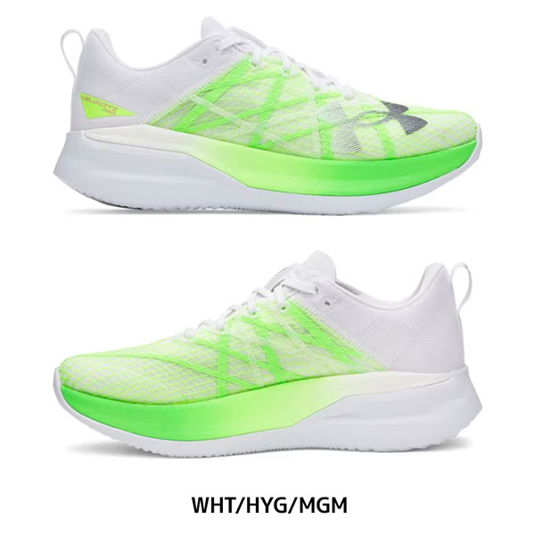 アンダーアーマー ランニングシューズ UNDER ARMOUR ベロシティ プロ WHT/HYG/MGM ランシュー | ブランド登録なし | 01