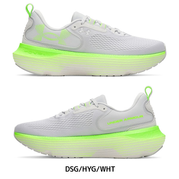 アンダーアーマー ランニングシューズ UNDER ARMOUR インフィニット エリート2 DSG/HYG/WHT ランシュー | ブランド登録なし | 01