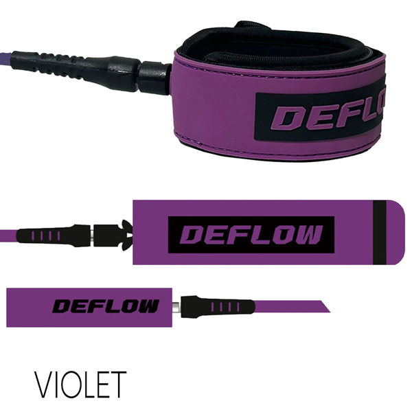 デフロウ リーシュコード DEFLOW LEASH CORE RANGE 8ft 7mm ファン ミッドレングス用 サーフィン サーフボード |  | 03