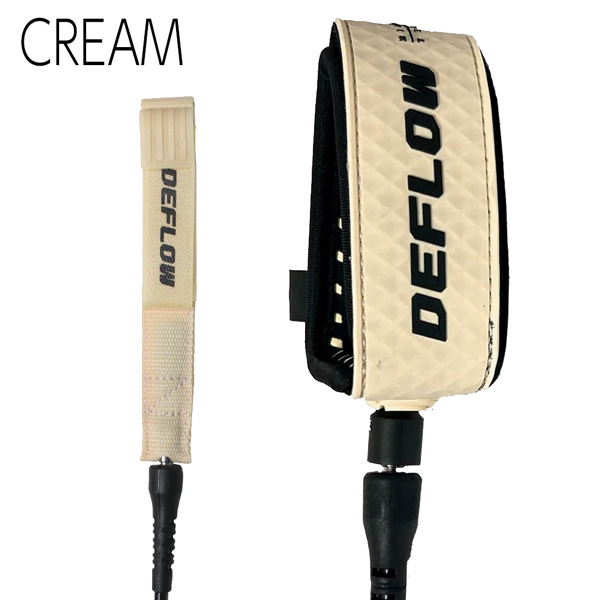 デフロウ リーシュコード DEFLOW PREMIUM PERFORMANCE LEASH 6ft COMP 6mm ショートボード用 サーフィン サーフボード |  | 02