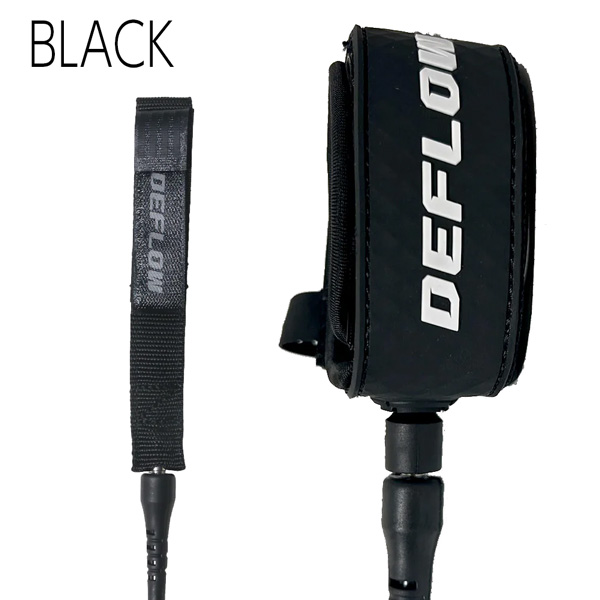 デフロウ リーシュコード DEFLOW PREMIUM PERFORMANCE LEASH 9ft 7mm 足首 ロングボード用 サーフィン サーフボード |  | 01