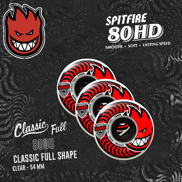 ウィール スピットファイア SPITFIRE WHEELS 80HD CLASSIC FULL SHAPE