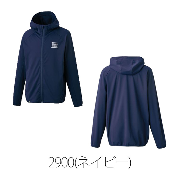 ゼット ビームスデザイン 野球 ZETT BEAMSデザイン ストレッチパーカー ピステジャケット 限定品 | ゼット | 02
