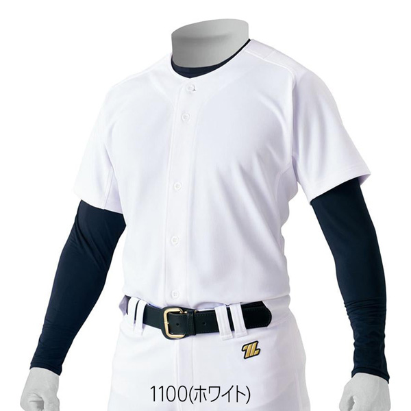 ゼット 練習 ユニフォーム ZETT メカパンニットフルオープンシャツ 野球 | ゼット | 01