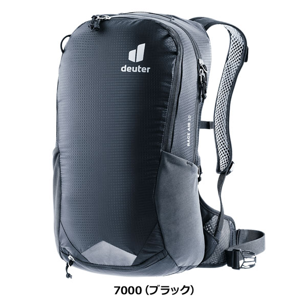 【美品】deuter／Race10／黒／廃盤モデル／二回使用／GW特価／値引済 deuter（ドイター） レース エアー 10 自転車 リュックツーリング