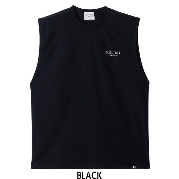 エレクトリック ノースリーブ ELECTRIC UNDERVOLT DRY NO SLEEVE アンダーボルト ドライ UVカット 防蚊加工 吸水速乾 接触冷感 E26ST38 26SS メール便配送 | ELECTRIC | 01