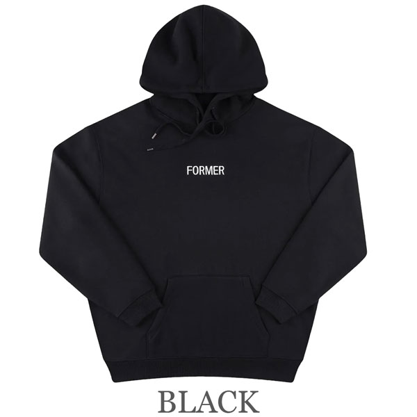 フォーマー パーカー FORMER LEGACY EMB HOOD BLACK FFL-26102 | ブランド登録なし | 01