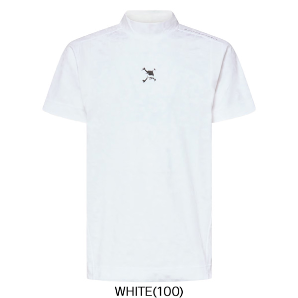 オークリー ゴルフ ウェア OAKLEY SKULL SPOTTED JACQUARD 半袖 モックネック シャツ GOLF メール便配送 | OAKLEY | 03