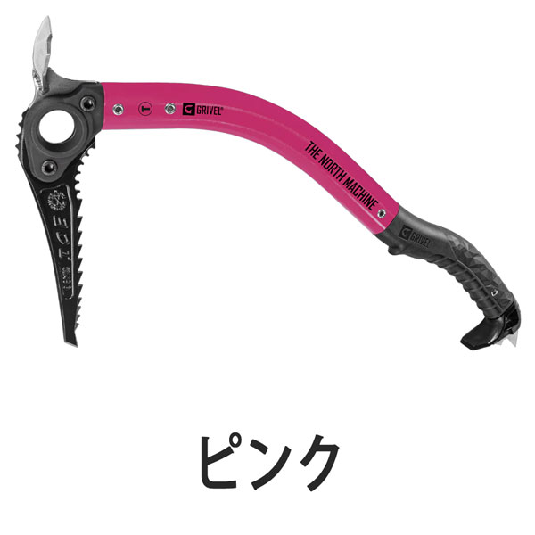 grivel ピッケル（アウトドア、釣り、旅行用品）（色：ピンク系）の