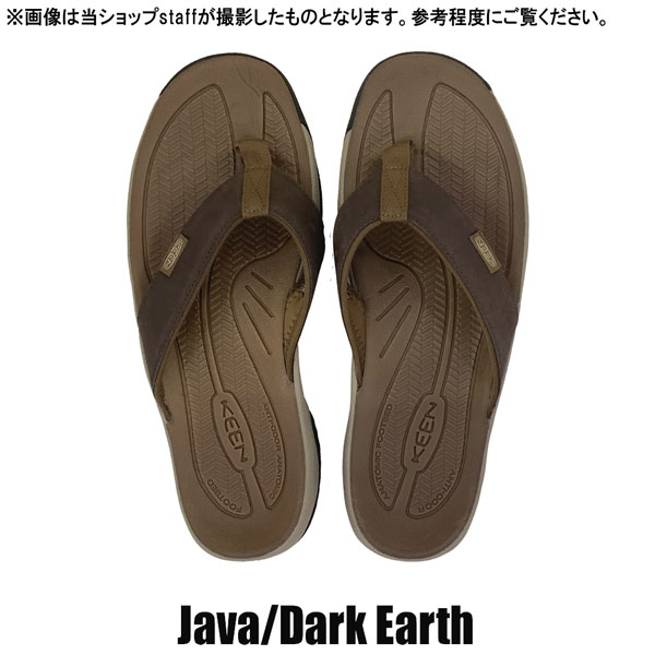 KEEN（キーン） サンダル KEEN KONA FLIP TG JAVA/ DARK EARTH コナ 