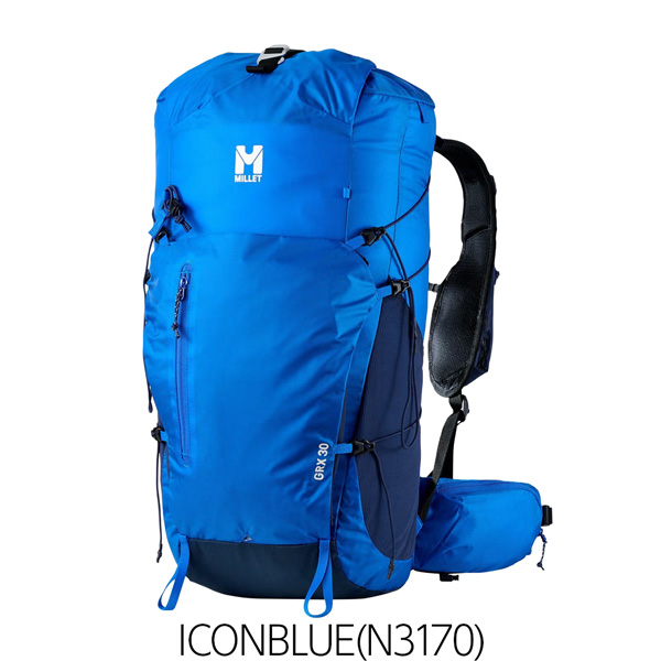 ミレー MILLET GRX 30 バックパック 30L リュック 登山用 軽量 アウトドア ハイキング トレッキング 大容量 通気性 耐久性 mis01330 | MILLET | 02