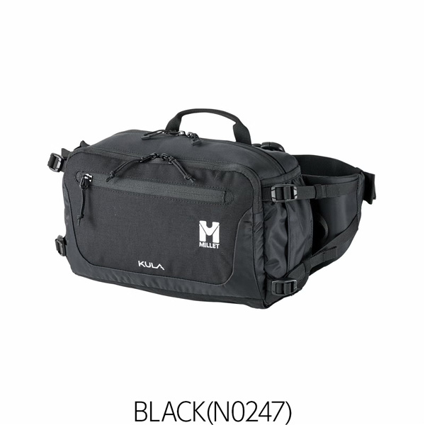 ミレー MILLET KULA HIP BAG ヒップバッグ ウエストバッグ ボディバッグ 軽量 コンパクト アウトドア 登山 フェス 旅行 mis01333 | MILLET | 01