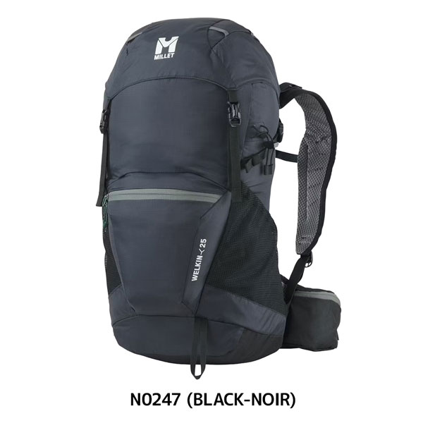 ミレー ウェルキン25 MILLET WELKIN 25 登山 ザック バックパック ブラック サファイア ハイドロ | MILLET | 01