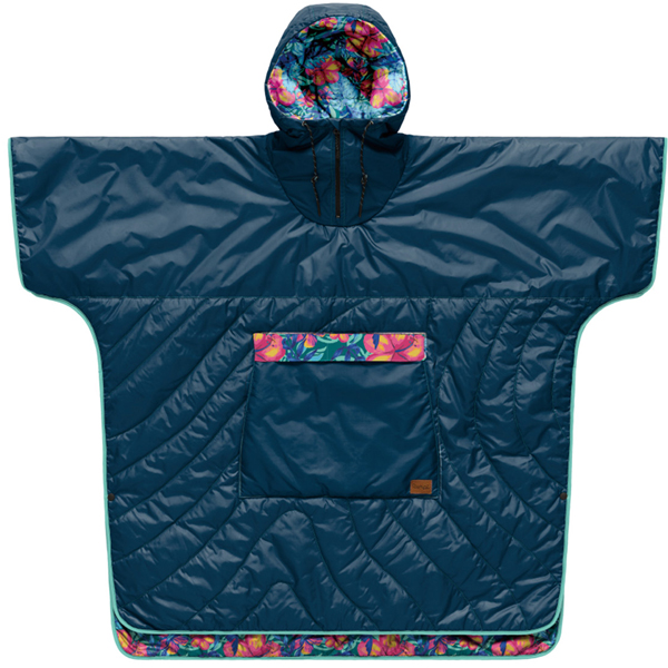 値下げ ポンチョ ランプル Rumpl ORIGINAL PUFFY PONCHO リバーシブル 防寒 フロントポケット収納 野外フェス スポーツ観戦 |  | 03