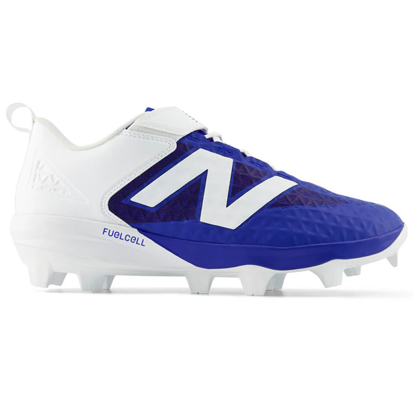 ニューバランス スパイク New Balance 野球 シューズ ポイントスパイク スタッドソール 一般用 FuelCell 4040 PU MOLDED V8 PL4040B8 BLUE ワイズ2E P革加工不可 | ALDO | 01