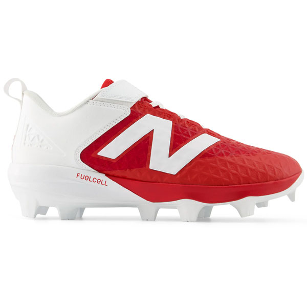ニューバランス スパイク New Balance 野球 シューズ ポイントスパイク スタッドソール 一般用 FuelCell 4040 PU MOLDED V8 PL4040R8 RED ワイズ2E P革加工不可 | ALDO | 01