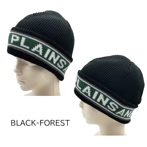 プレインセイン ロゴビーニー PLAINSANE LOGO BEANIE 帽子 ニット帽 ブラックフォレスト ココアロイヤル エッグマスタード | ブランド登録なし | 01