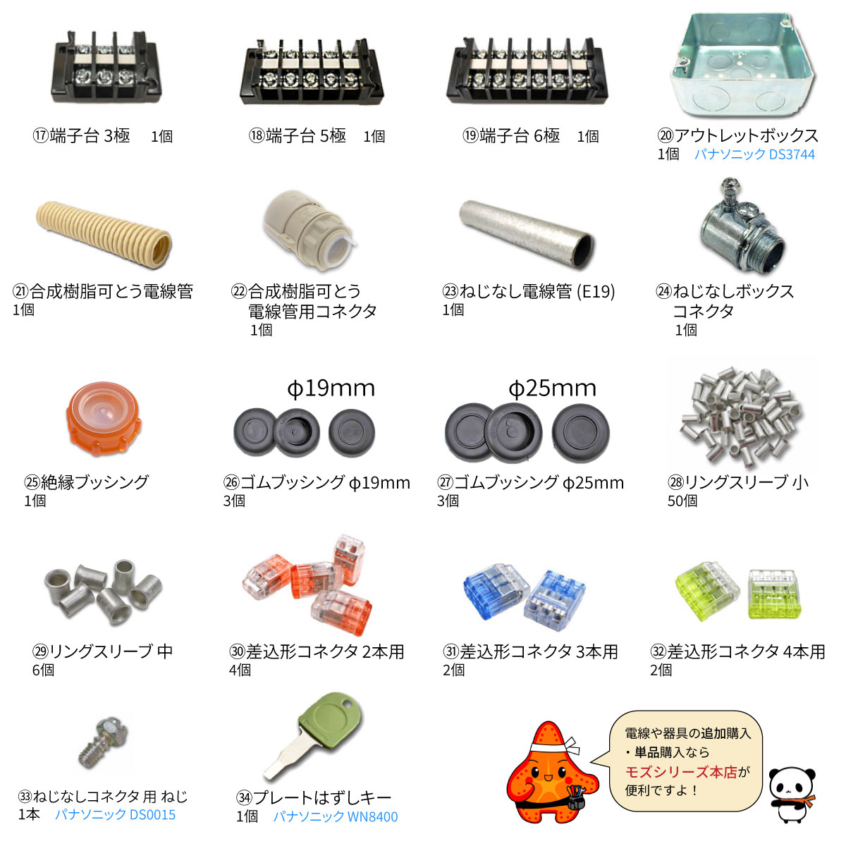 2種用器具セット一覧(2)