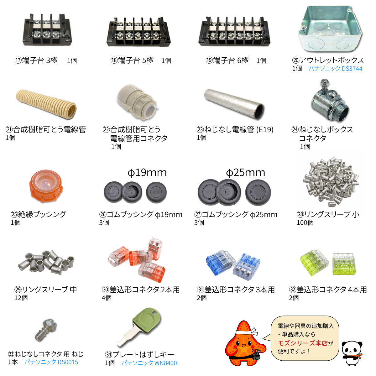 2種用器具セット一覧(2)