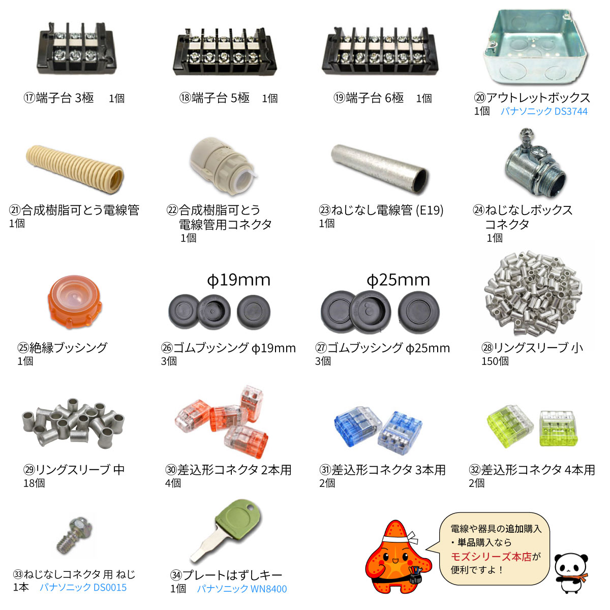 2種用器具セット一覧(2)