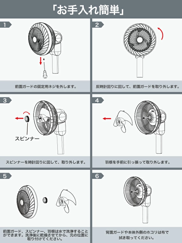 扇風機 サーキュレーター 冷風機 アロマ DC 省エネ 静音 換気 循環 360°首振り タイマー 2年保証 Epeios エペイオス | EPEIOS | 20