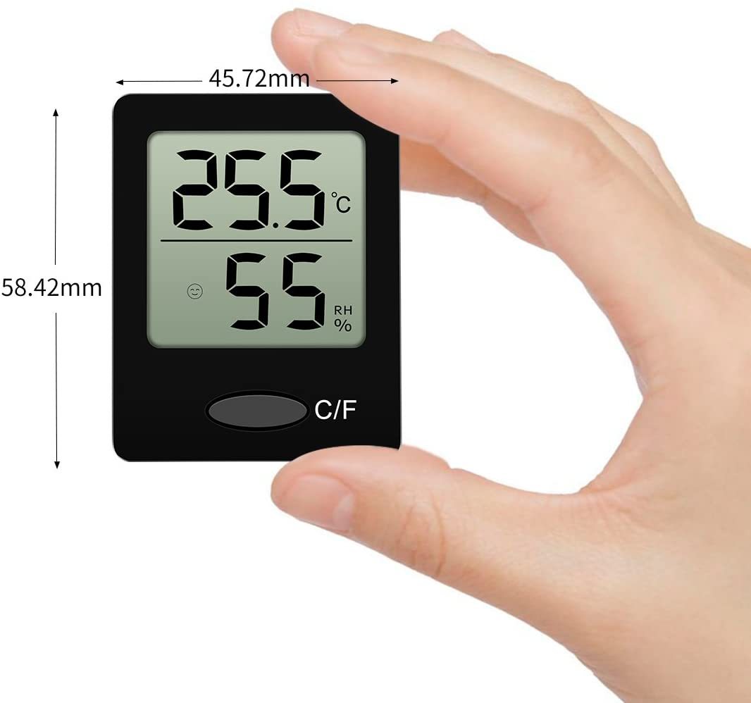 室温計 温湿度計 卓上温度計 デジタル時計 置き掛け両用 コンパクト室温計 置き掛け両用 卓上温度計 温湿度計 コンパクト デジタル時計