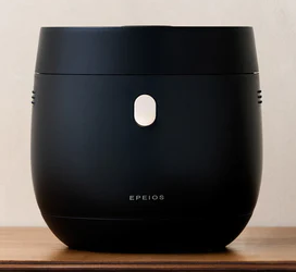 【新品・未使用】最新 Epeios 炊飯器｜最大4合炊き・低温調理・保温ブラック EPEIOS（エペイオス） 炊飯器 HUG 3合 4合炊き 一人暮らし 低温調理