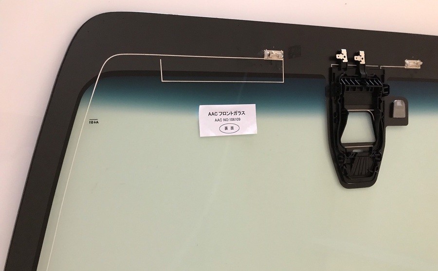 ホンダ フロントガラス S660 2D オープンCP JW5 ボカシ:ブルー