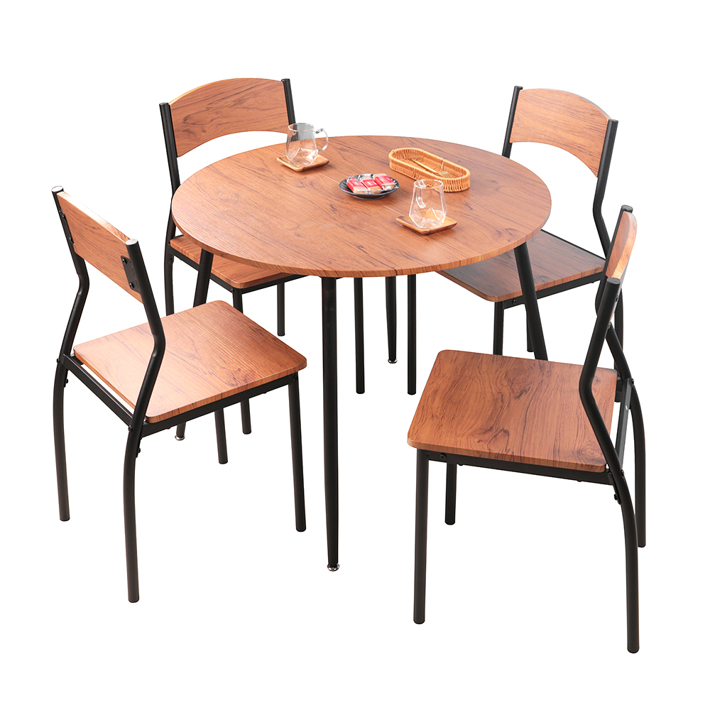 ダイニングテーブルセット 4人用 北欧 90cm幅 5点セット ダイニング